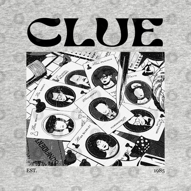 clue movie by nelkrshop